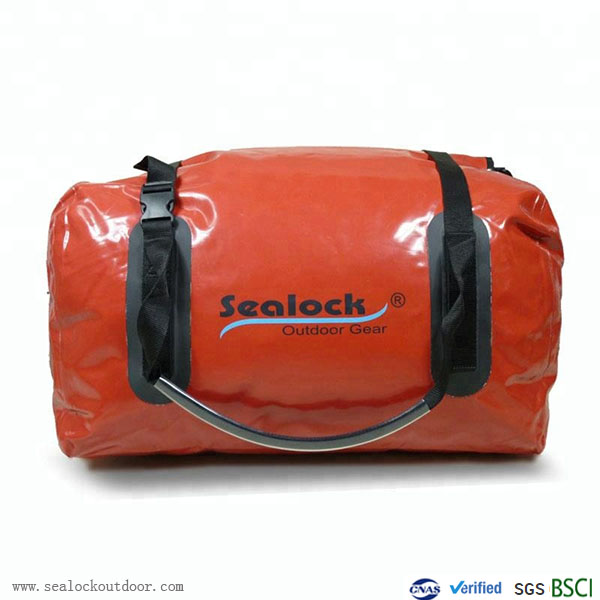 80Liter Impermeabile Duffel Borsa Con Rosso pvc