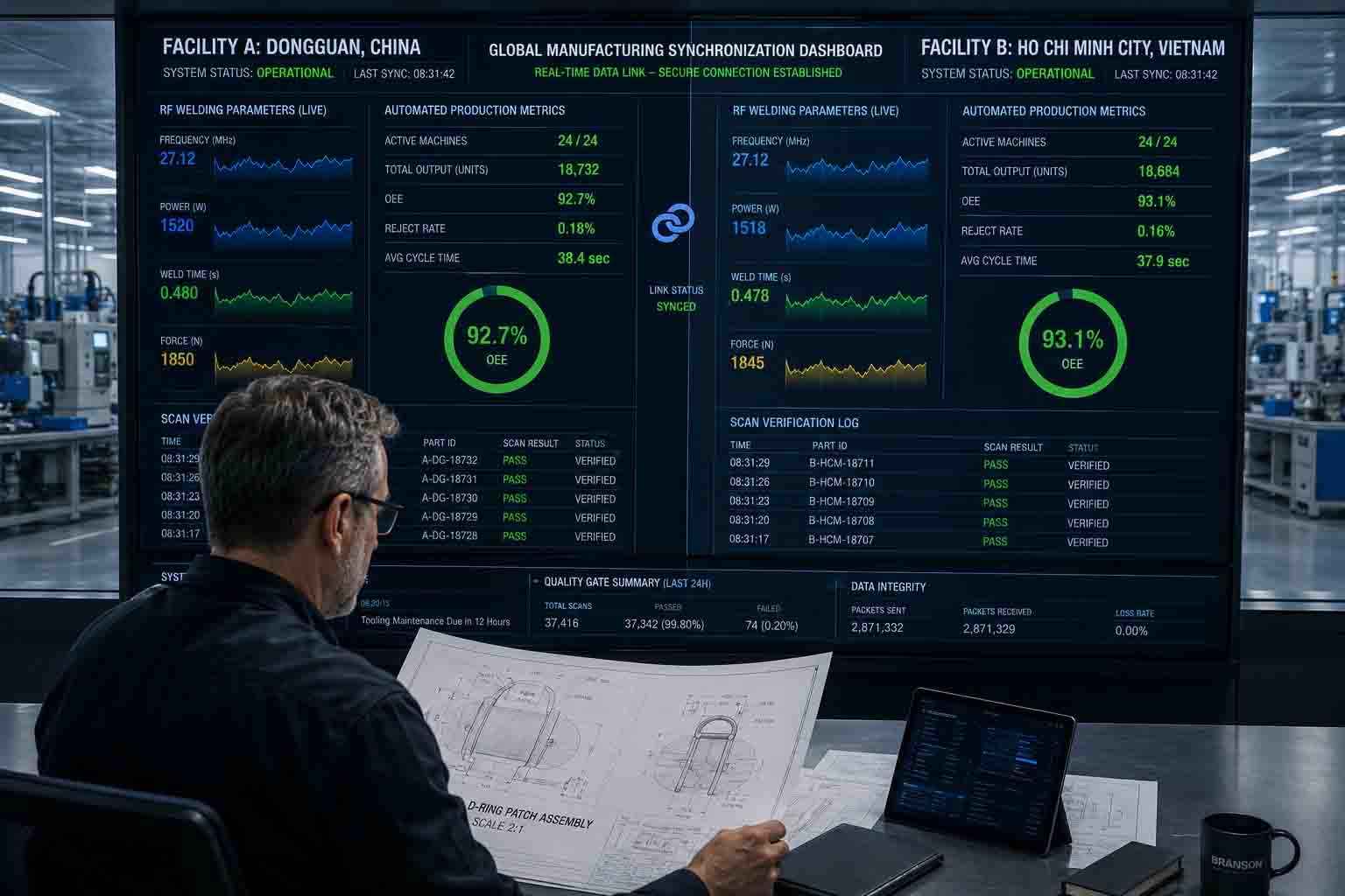 Produzione a doppia base Cina-Vietnam