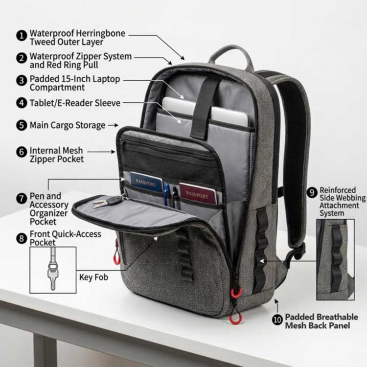 Come proteggere un laptop durante la pioggia battente