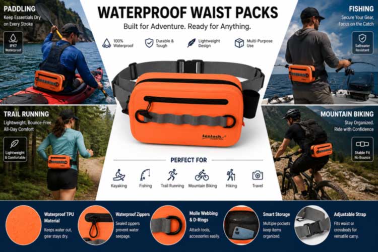 Marsupio impermeabile OEM per marchi outdoor