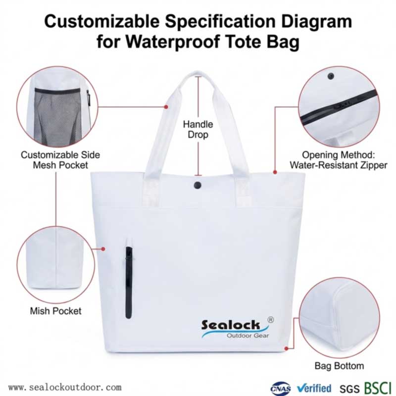 Guida alla personalizzazione della borsa tote impermeabile OEM