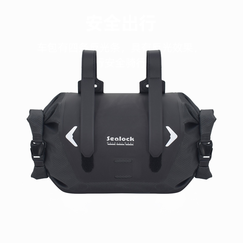 Borsa da manubrio per bici Sealock Borsa anteriore per bicicletta impermeabile per strada di montagna