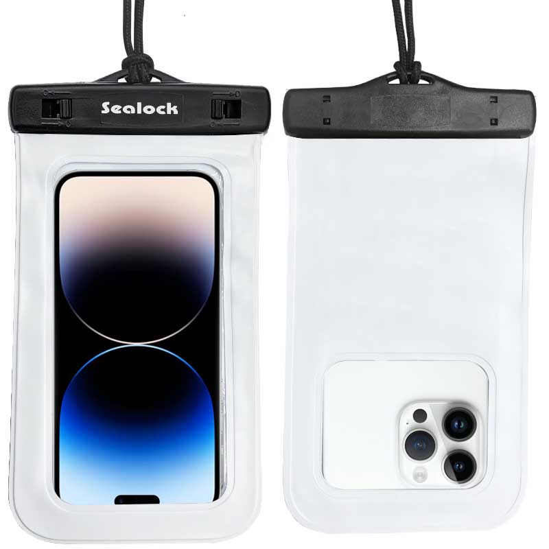 Custodia universale per telefono impermeabile IPX8 con finestra per fotocamera